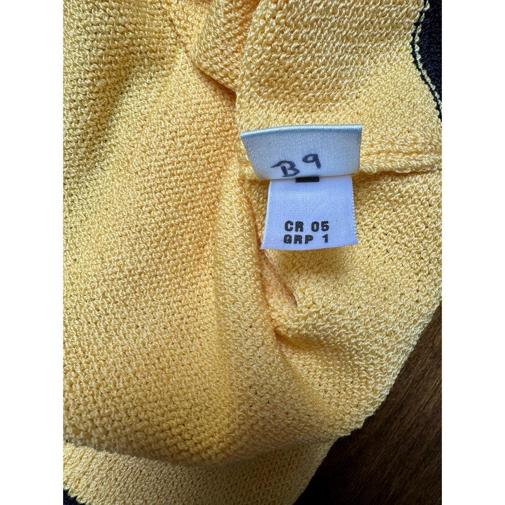 St John Collection Knit Sweater Jacket 14 Yellow Santana Zip - Picture 6 of 7